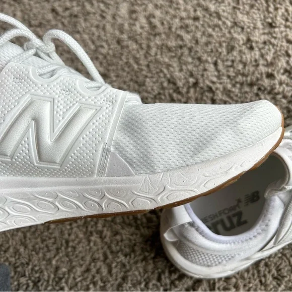 New Balance Fresh Foam X Cruz V3 White Women's 11.5D/Men’s 10D Gym Shoes - Picture 10 of 16
